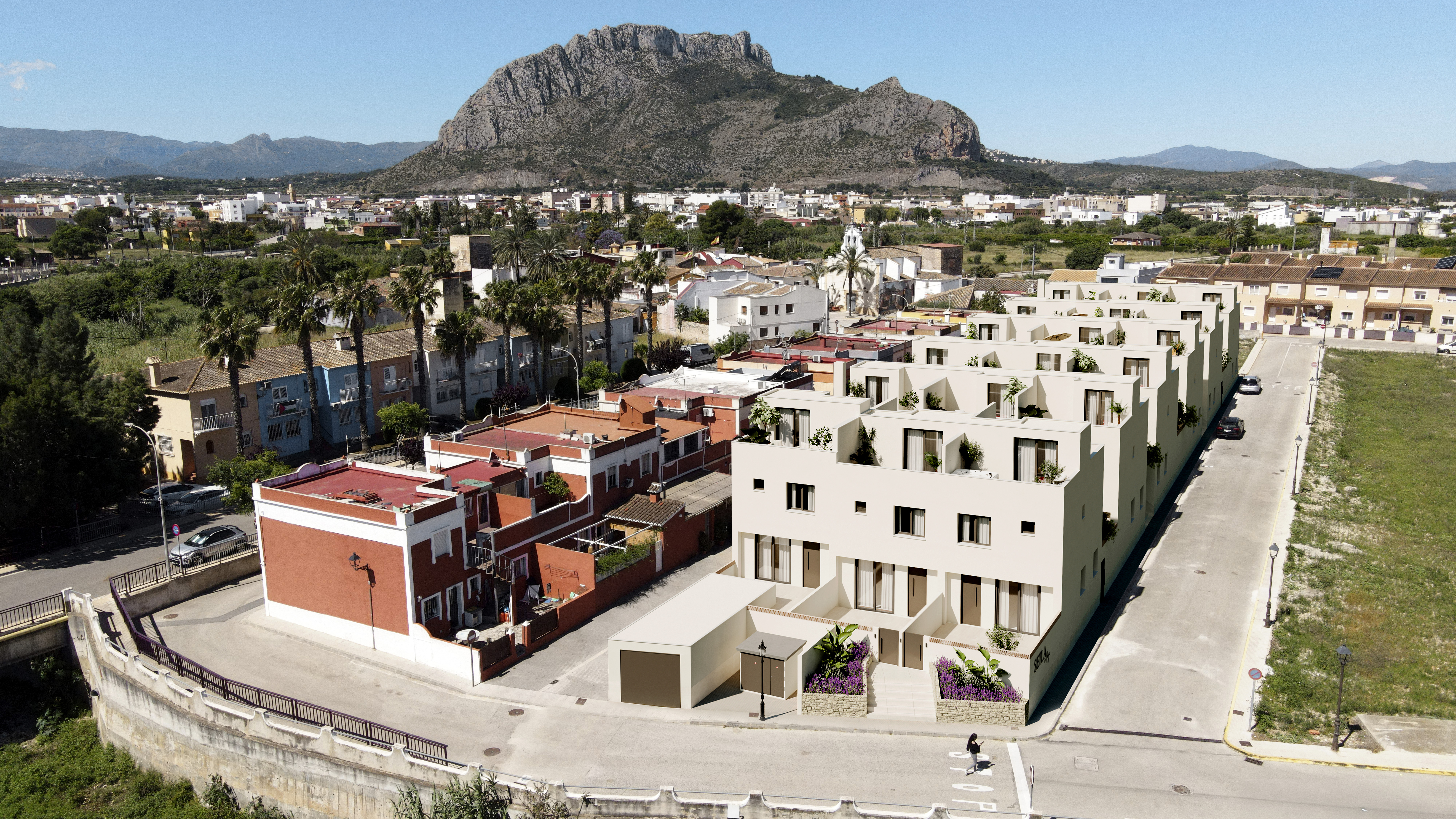 Vista aérea Setla Village